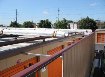 Metal Building Renovation Before