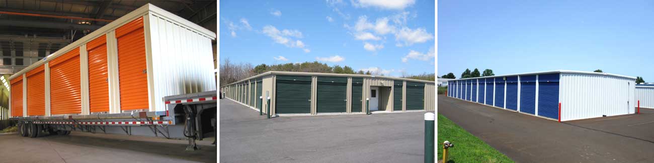 Single Story Self Storage Buildings