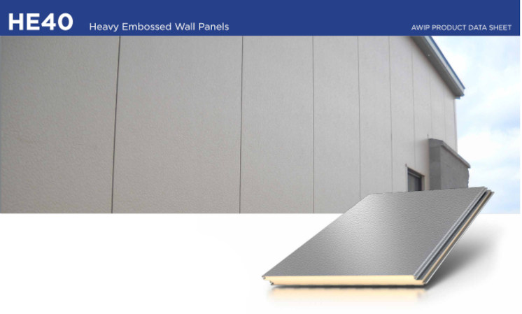 HE 40-Heavy Embossed Wall Panel